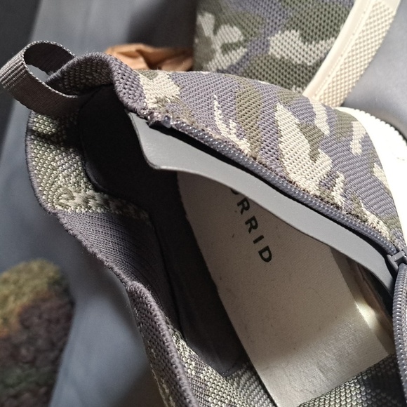 Torrid Wedge Sneakers Knit Stretch High Top Slip On Chunky Size 10 Extra Wide - Picture 4 of 7